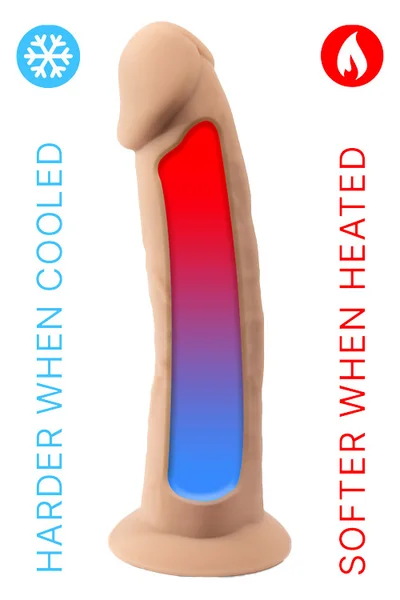 Silex D Model 2 - 6" Thermo-Reactive, Realistic Dildo — image 10 of 10