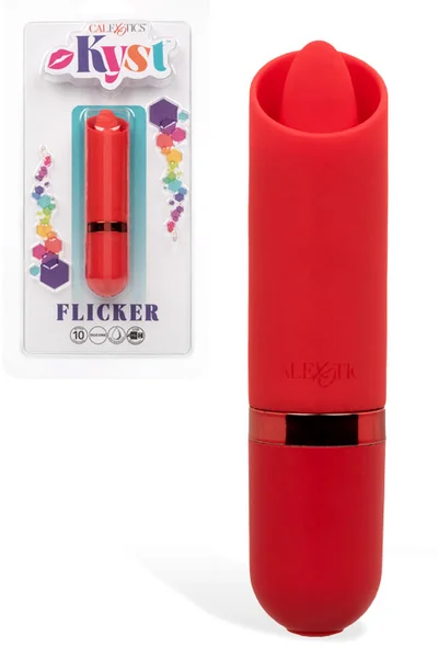 California Exotic Kyst Flicker - 3.75" Bullet Vibe with Flickering Tongue — image 7 of 12