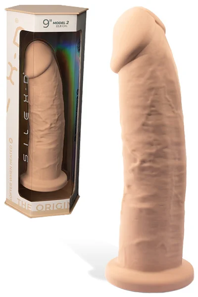 Silex D Model 2 - 9" Thermo Reactive, Realistic Dildo — image 3 of 10