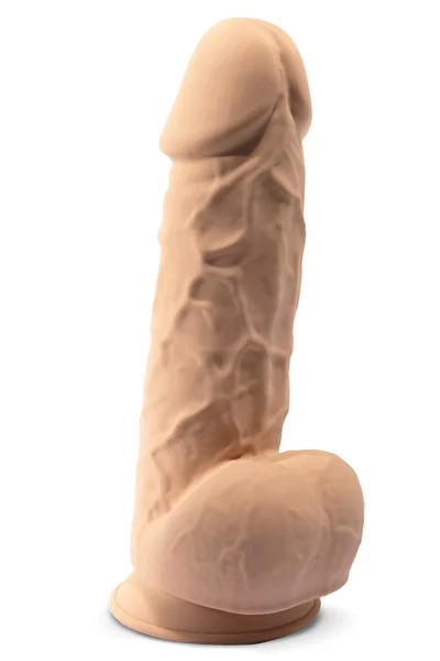 Silex D Model 4 - 8.5" Thermo Reactive, Realistic Dildo with Balls — image 4 of 7