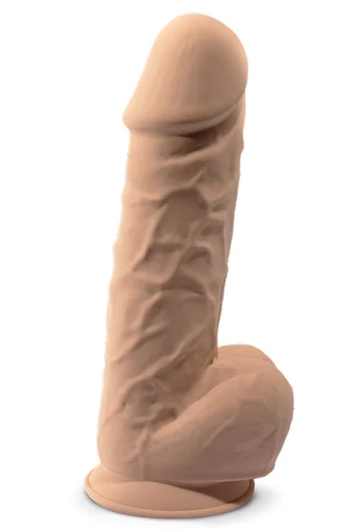 Silex D Model 4 - 8.5" Thermo Reactive, Realistic Dildo with Balls — image 5 of 7