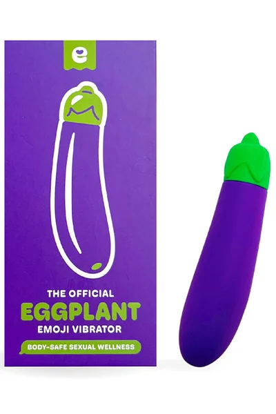 Emojibator Eggplant - 4.3" Vibrator — image 4 of 6