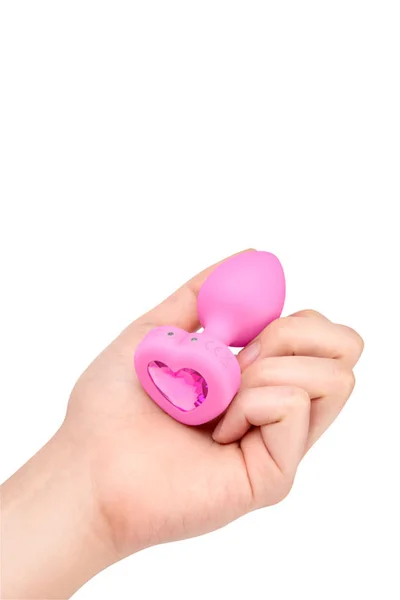 B-Vibe 3.85" Small Vibrating Heart Plug — image 11 of 12