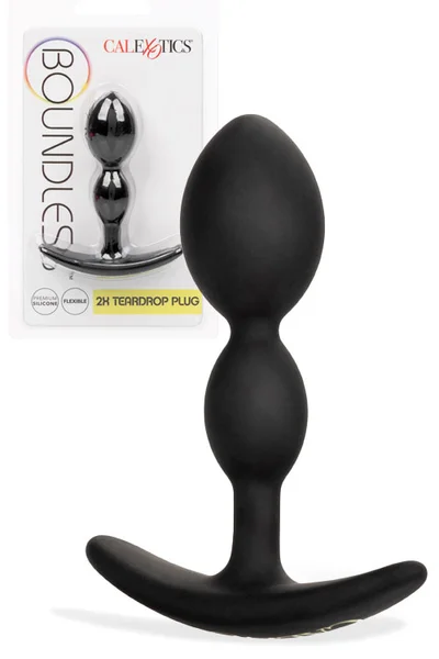 California Exotic Boundless: 2X Teardrop Plug - 2.5" Anal Plug — image 7 of 12