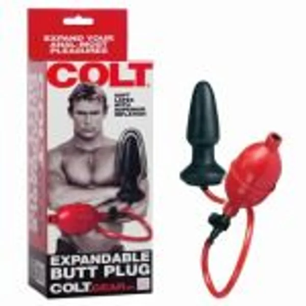 Expandable Butt Plug (Black) — image 7 of 8
