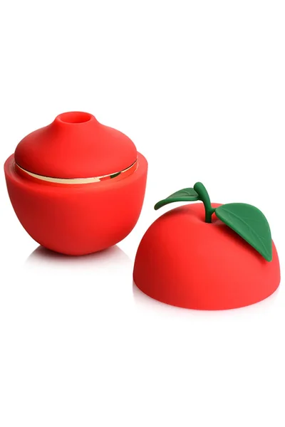 Shegasm Forbidden Apple - 3.6" Clitoral Stimulator with Air Suction — image 7 of 8