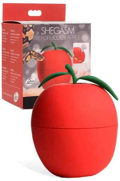 Shegasm Forbidden Apple - 3.6" Clitoral Stimulator with Air Suction — image 5 of 8