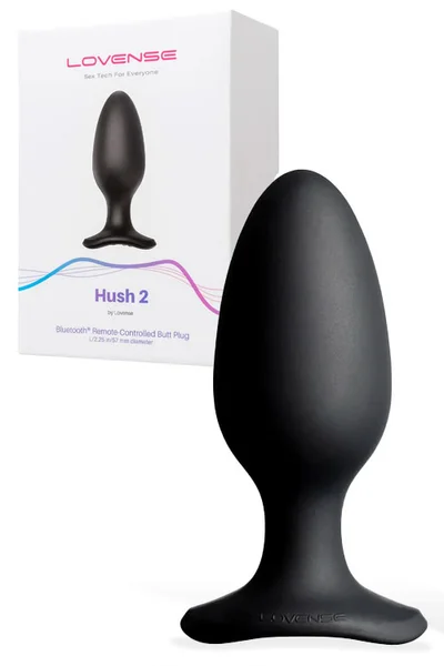 Lovense Hush 2 - 5.9" Vibrating Butt Plug with App control (Large) — image 5 of 16