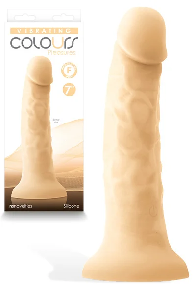nsnovelties Colours Pleasures - 7" Vibrating Dildo — image 9 of 16