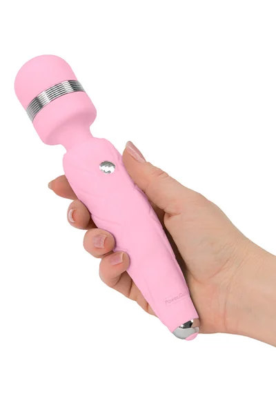 Pillow Talk Cheeky - 8.1" Vibrating Wand Massager with Swarovski Crystal Accent — image 9 of 12