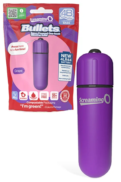 Screaming O 4B - Low Frequency, Rumbly Bullet Vibrator — image 6 of 10