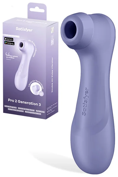 Satisfyer Pro 2 Gen 3 with App - 6.25" Clitoral Stimulator with Liquid Air Tech & Vibration — image 20 of 25