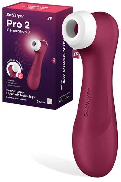 Satisfyer Pro 2 Gen 3 with App - 6.25" Clitoral Stimulator with Liquid Air Tech & Vibration — image 10 of 25