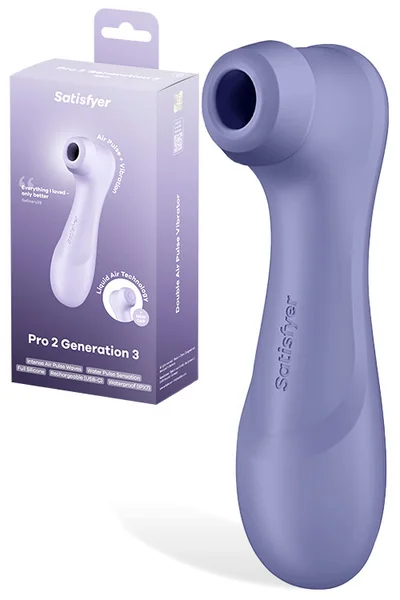Satisfyer Pro 2 Gen 3 - 6.25" Clitoral Stimulator with Liquid Air Tech & Vibration — image 10 of 25