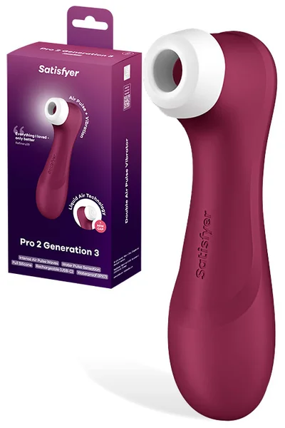 Satisfyer Pro 2 Gen 3 - 6.25" Clitoral Stimulator with Liquid Air Tech & Vibration — image 8 of 25