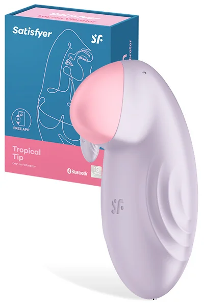 Satisfyer Tropical Tip - 3.3" Clitoral Vibrator with App Control — image 7 of 24