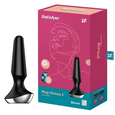 Satisfyer Plug ilicious 2 w Powerful Motors Deliver Deep Strong Vibrations Vibrator