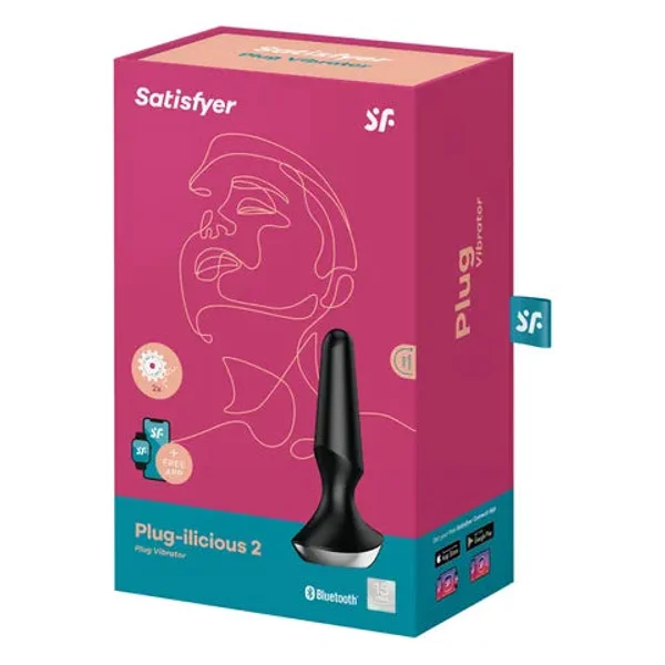 Satisfyer Plug-ilicious 2 w/ Powerful Motors Deliver Deep Strong Vibrations Vibrator — image 6 of 6