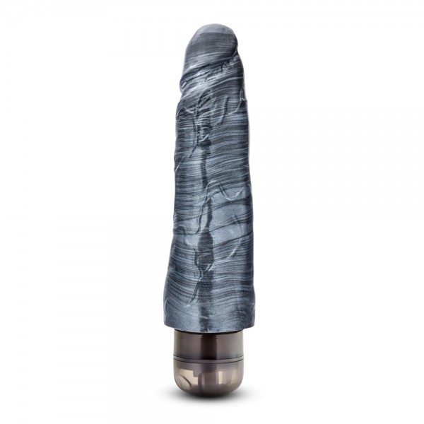 Jet Noir Carbon Metallic Black Vibrator - 2 x AA