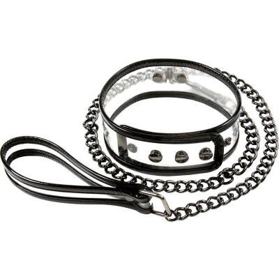 Bare Bondage Collar Leash