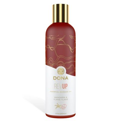 DONA Rev Up Massage Oil Mandarin Ylang Ylang 120ml