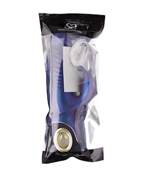 Share Satisfaction Galactic Thrusting Rabbit Vibrator - 4.7 Inch — image 2 of 2
