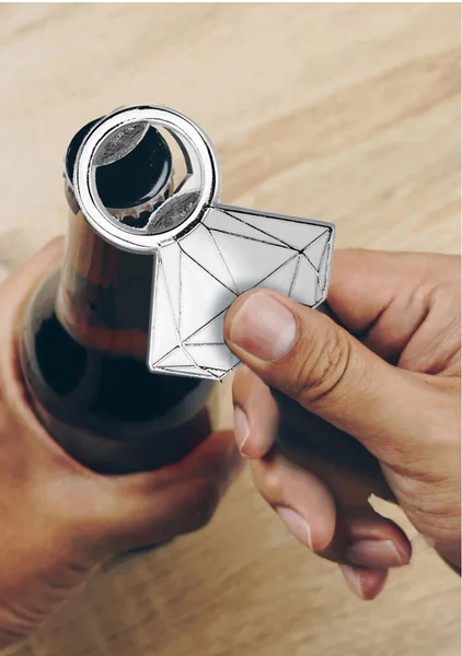 Glitterati Diamond Bottle Opener — image 2 of 3