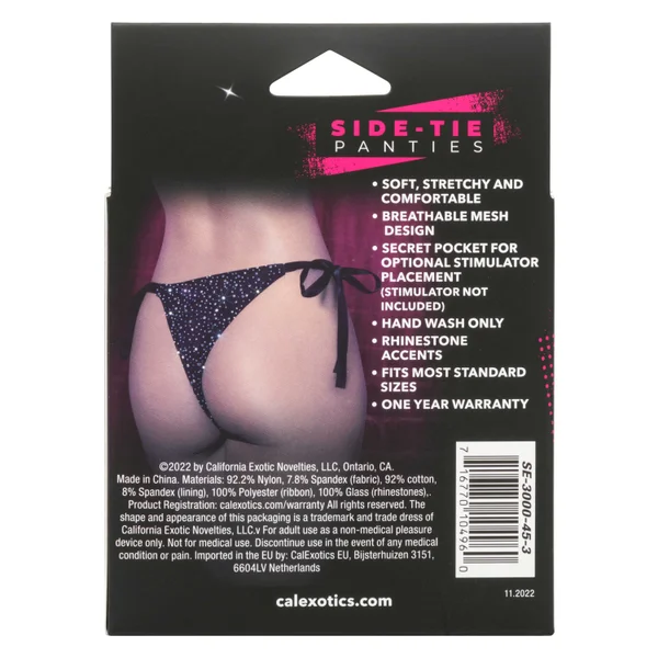 Radiance Side-Tie Panties - Black — image 20 of 25