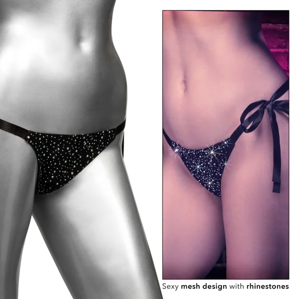 Radiance Side-Tie Panties - Black — image 24 of 25