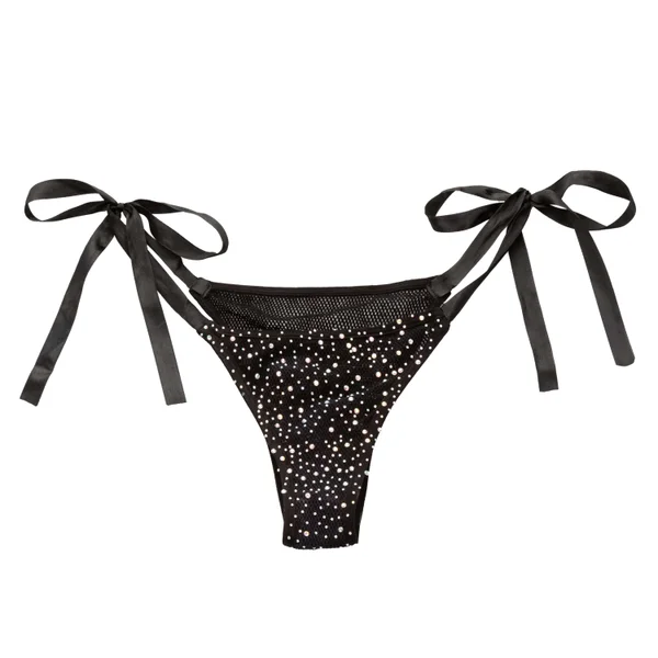 Radiance Side-Tie Panties - Black — image 23 of 25