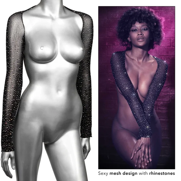 Radiance Shoulder Shrug - Black — image 21 of 23