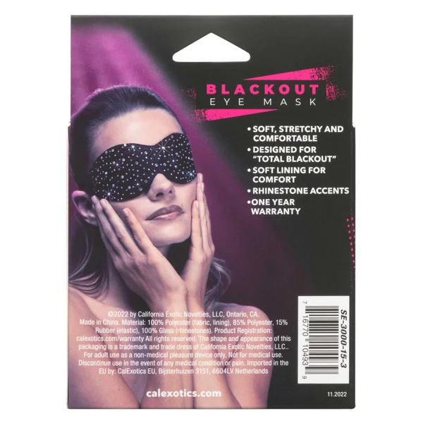 Radiance Blackout Eye Mask - Black — image 20 of 25