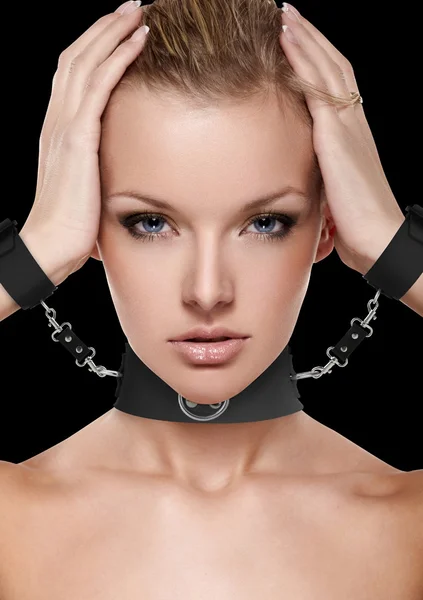 Collar With Cuffs (Black) — image 10 of 12