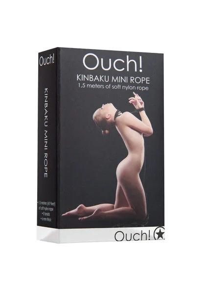 Kinbaku Mini Rope - 1.5m (Black) — image 8 of 8