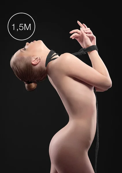 Kinbaku Mini Rope - 1.5m (Black) — image 7 of 8