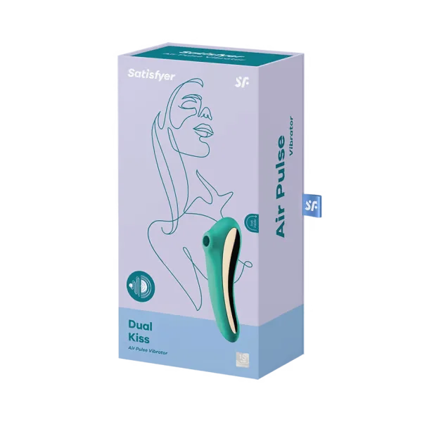 Satisfyer Dual Kiss Clitoral Stimulator and Vibrator — image 18 of 19