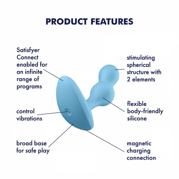 Satisfyer Deep Diver App Controlled Vibrating Butt Plug — image 10 of 12