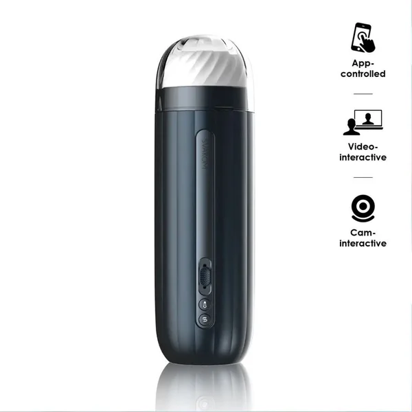 SVAKOM HANNES NEO Powerful Throbbing App Enabled Interactive Penis Masturbator — image 23 of 25