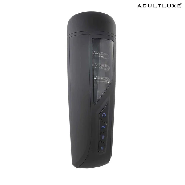 Playboy Pleasure Pursuit Of Pleasure Rechargeable Textured Vibrating Penis Stroker — image 18 of 18