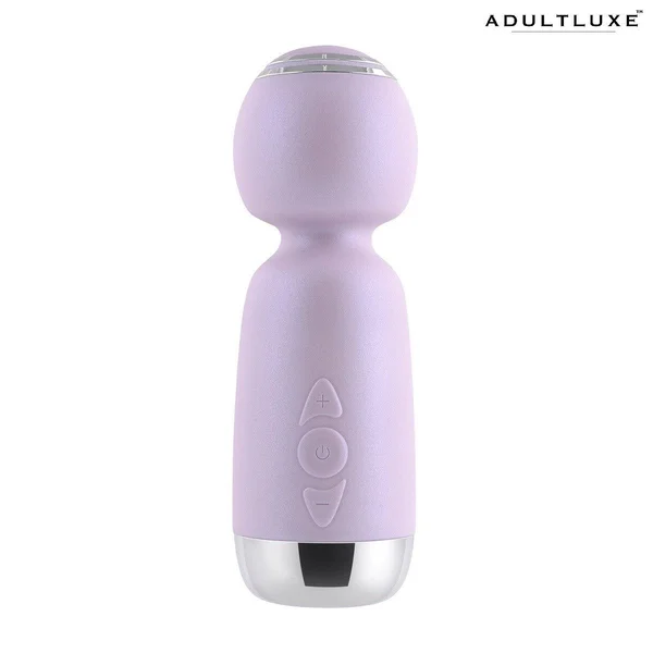 Playboy Pleasure Royal Rechargeable Silicone Vibrating Mini Massage Wand - Lavender — image 25 of 25