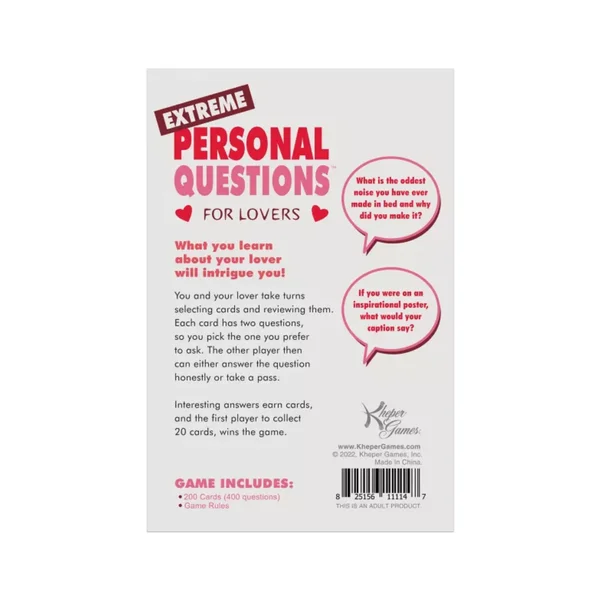 Extreme Personal Questions For Lovers Game — image 18 of 18