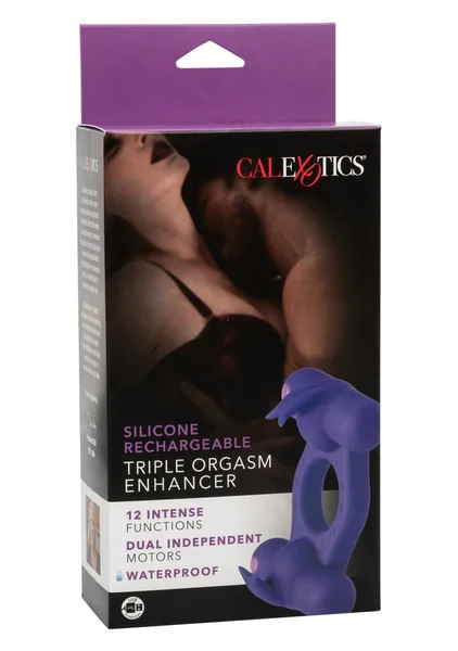 Silicone Rechargeable Triple Orgasm Enhancer — image 20 of 21