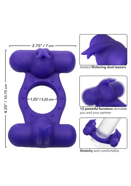 Silicone Rechargeable Triple Orgasm Enhancer — image 19 of 21