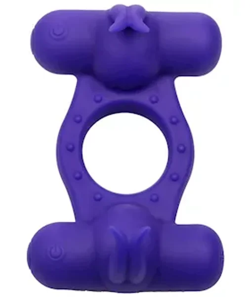 Silicone Rechargeable Triple Orgasm Enhancer — image 10 of 11