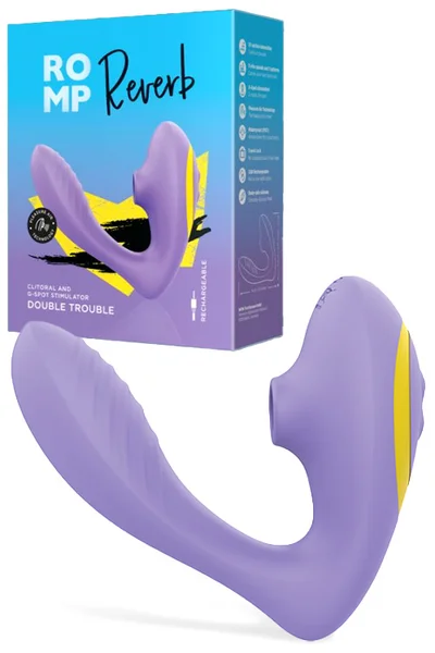 Romp Reverb - 5.5" Rabbit Vibe with Suction — image 6 of 10