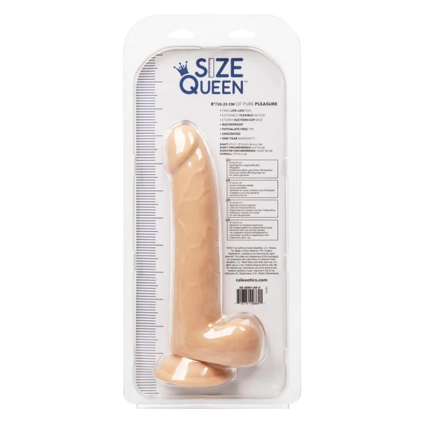 Calexotics Queen 8" Dildo Ivory — image 8 of 13