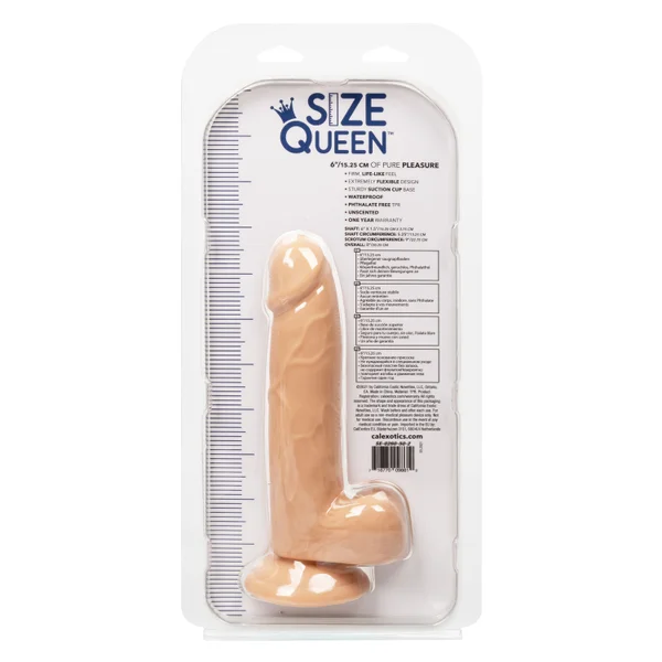 Calexotics Queen 6” Dildo Ivory — image 15 of 20