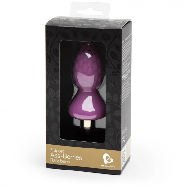Rocks Off 7 Function Ass Berry Vibrating Butt Plug 2.25 Inch