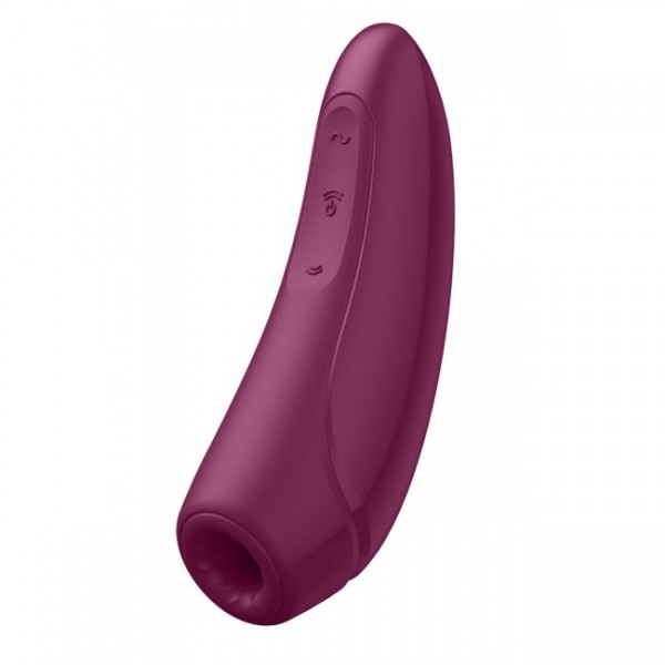 Satisfyer Curvy 1 Plus Air Pulse Clitoral Stimulator With Vibration & App