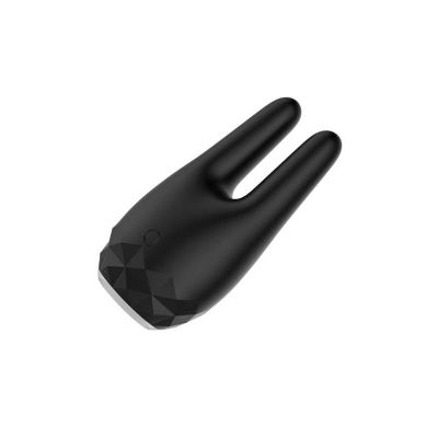 Diamonds The Countess Mini Rabbit Ears Massager Black